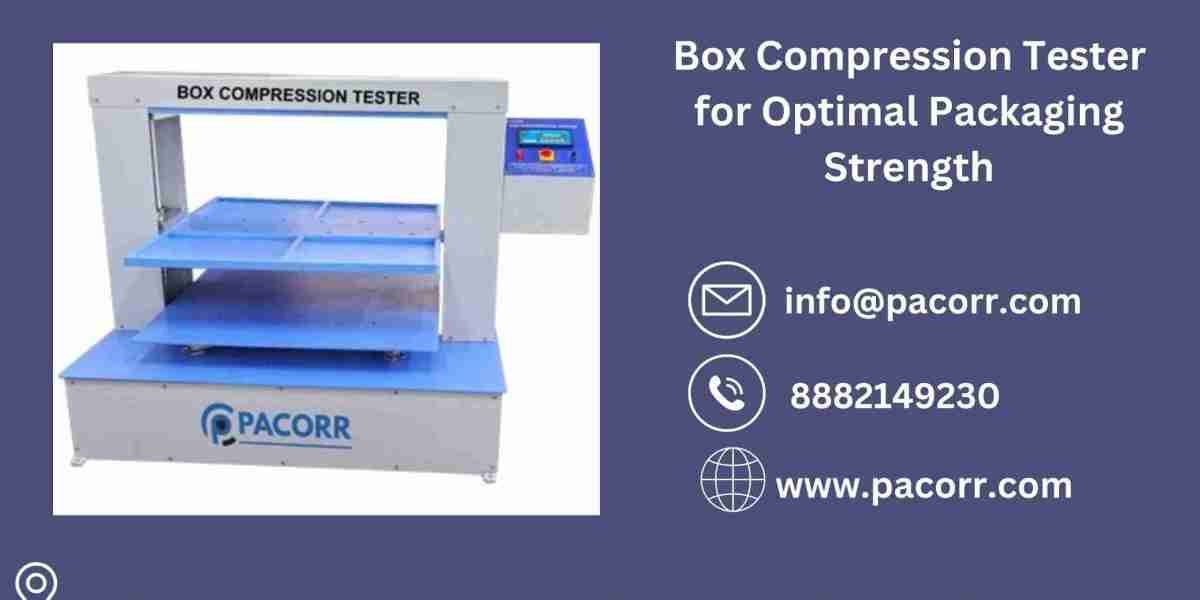 How Box Compression Tester at pacorr.com Ensures Superior Packaging Strength for Safe Deliveries