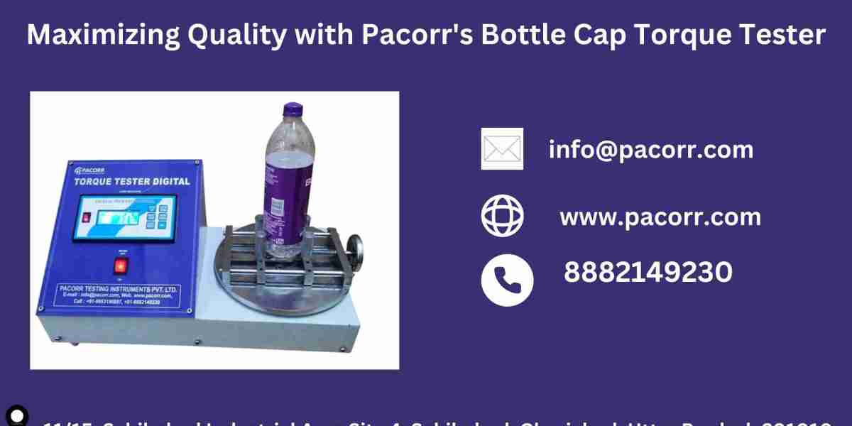 How the Bottle Cap Torque Tester from pacorr.com Helps Eliminate Packaging Defects