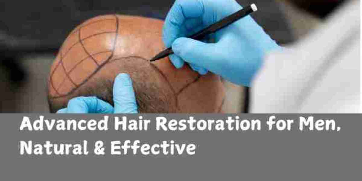 Advanced Hair Restoration for Men, Natural & Effective